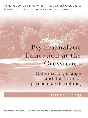cover image of Psychoanalytic Education at the Crossroads